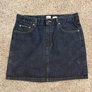 Calvin Klein Blue Jean Skirt size 11